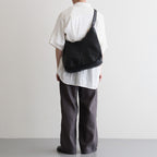 COW LEATHER ONE HANDLE BAG #9900 BLACK [SVMDSH2621]