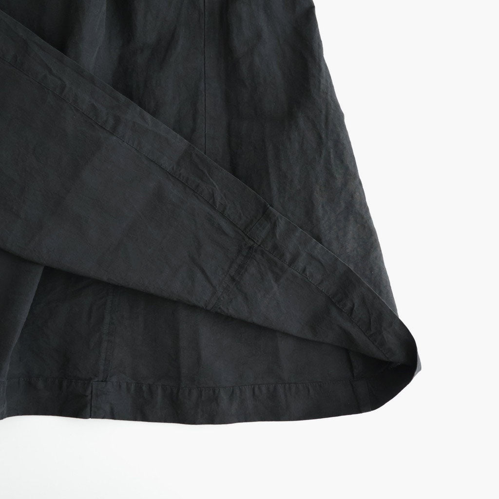 乾いた庭：レースカラーワンピース #black [13261-05111]