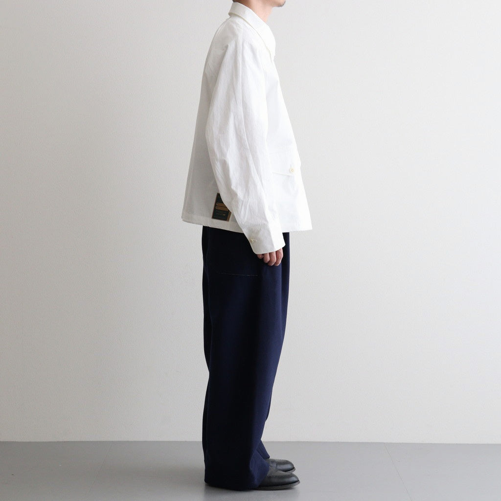HW wide trousers #Blue [252509]