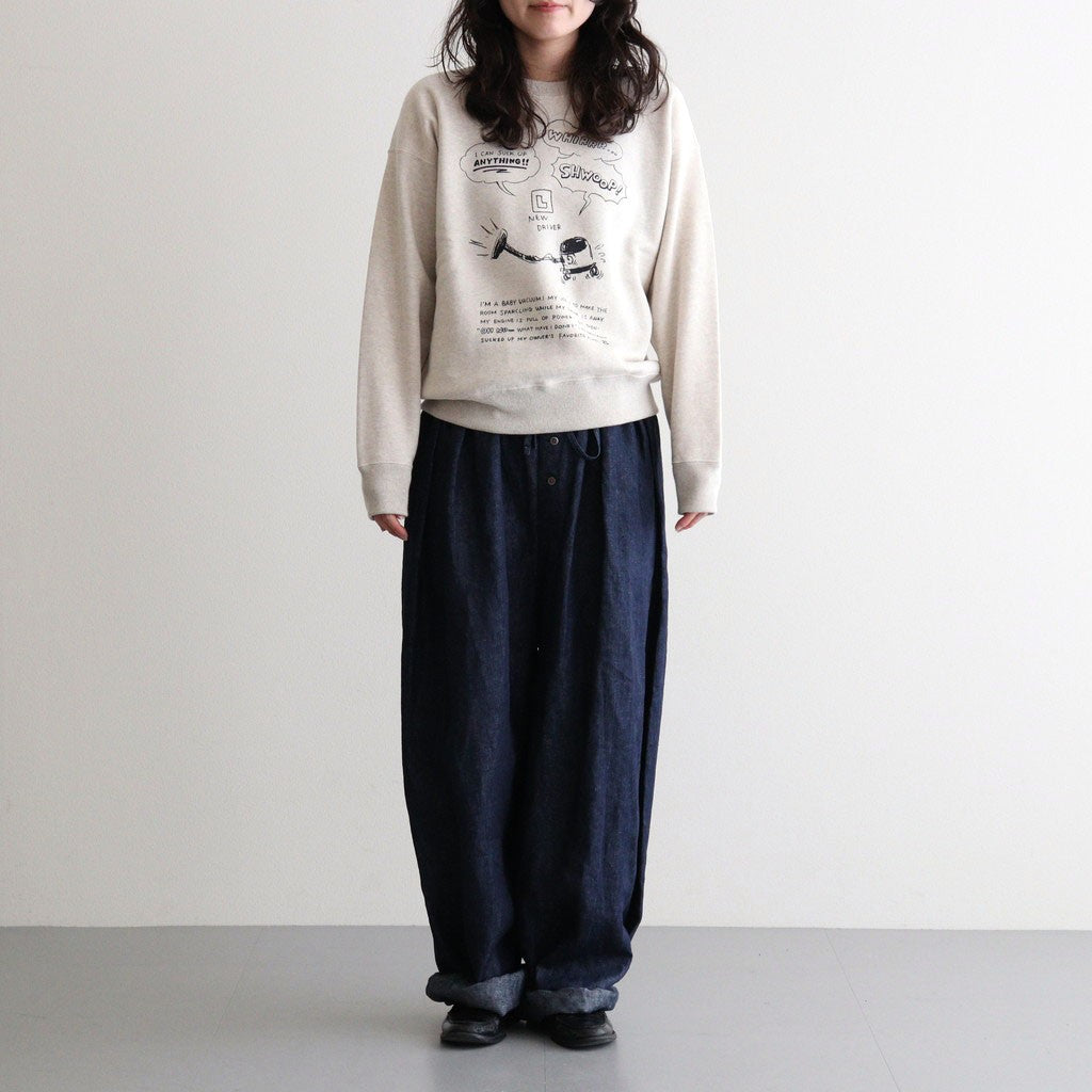 VACUUM BOY SWEAT SHIRT #Oatmeal [no.7971]