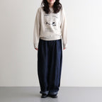 VACUUM BOY SWEAT SHIRT #Oatmeal [no.7971]