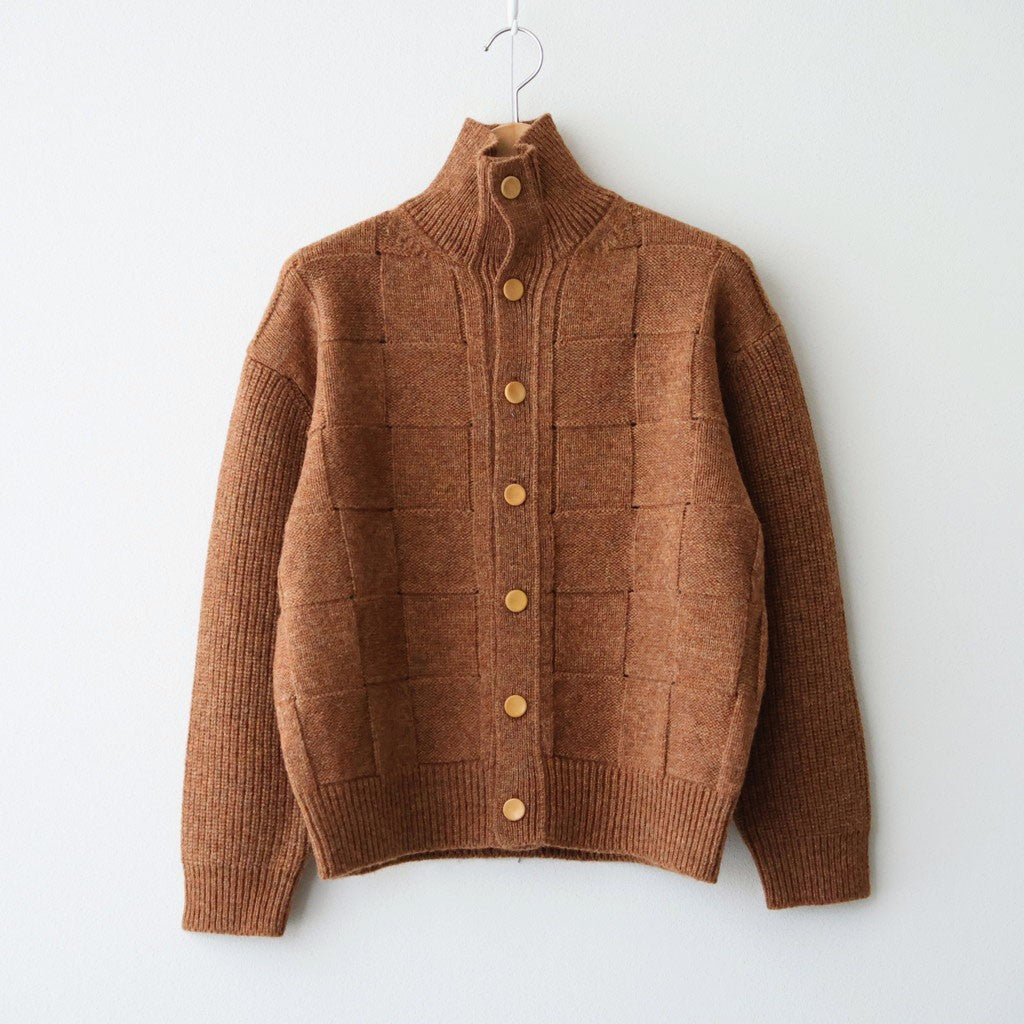 Okunensha cardigan #Brick [262803]