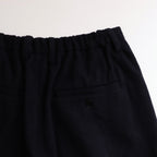 Wool cashmere beaver tuck pants #Navy [TS243PT099]