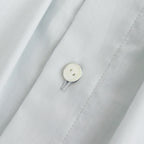 静寂の欠片 half sleeve back open blouse #Blue gray [TLF-225-sh008-la]