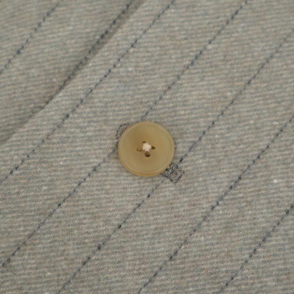 薄雲：Coat jacket #A pale stripes [13251-19103]