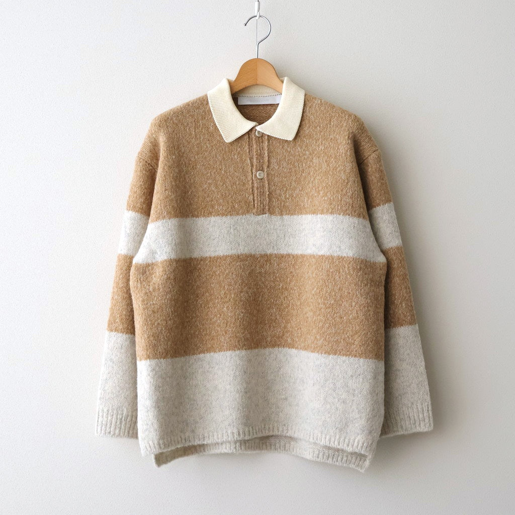 Blushed rugger knit #Beige [252803]