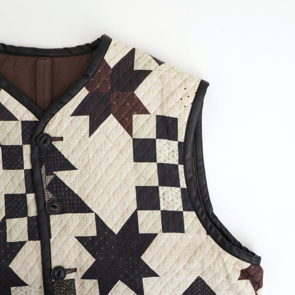 Reversible uniform vest #Off white [252702]