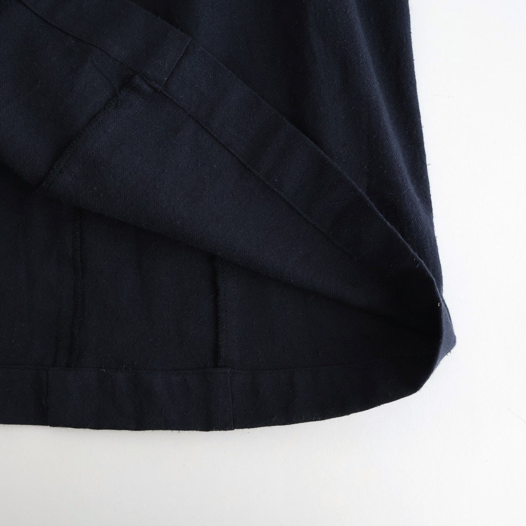 冬の肖像 Rectangle dress #black [TLF-126-op008-cst]