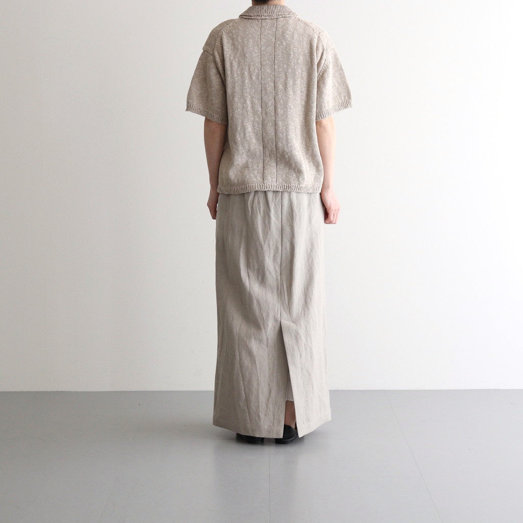 gardener knit polo #Beige [251808]