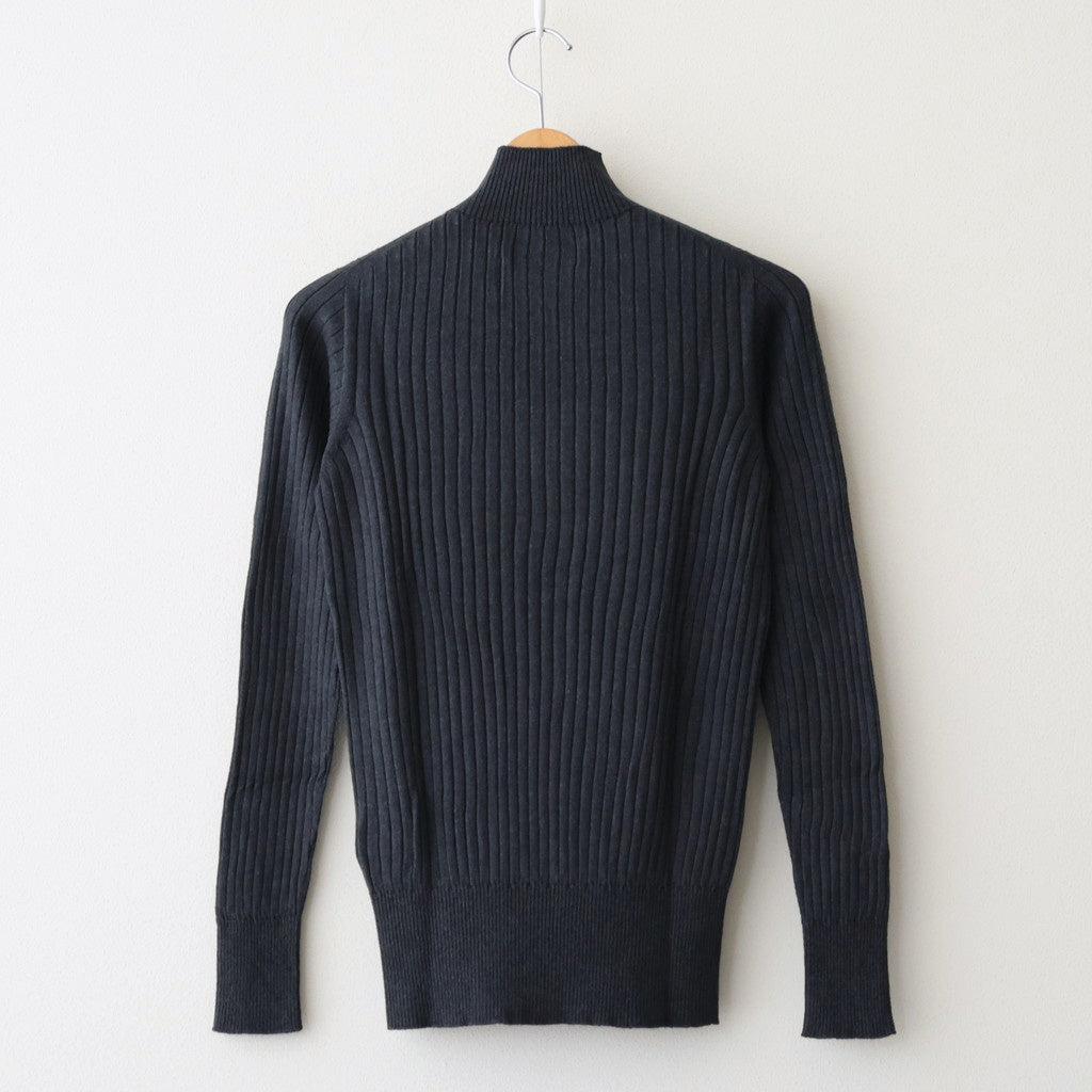 ポエータハイネックセーター #dark navy [25-850]