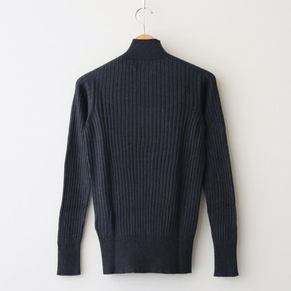 ポエータハイネックセーター #dark navy [25-850]