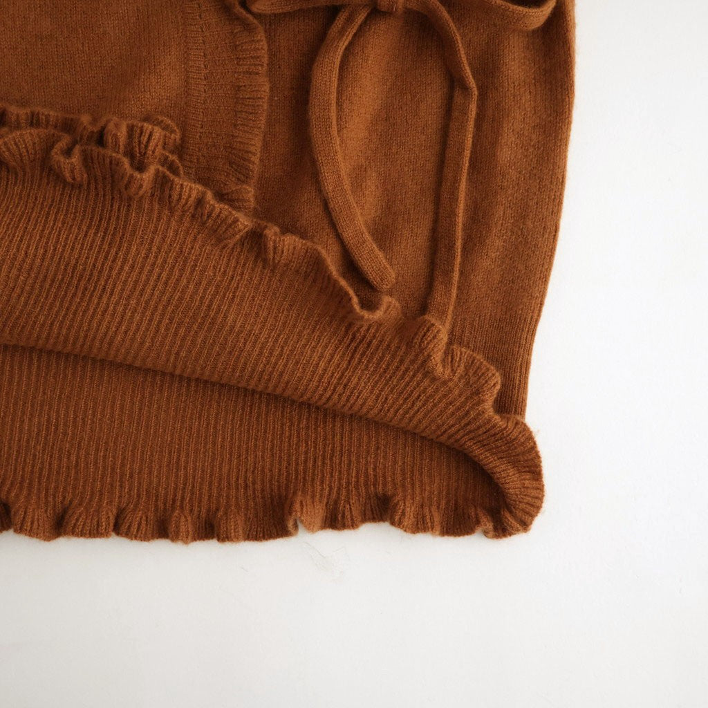 Volant cardigan #renga [32-0028A]