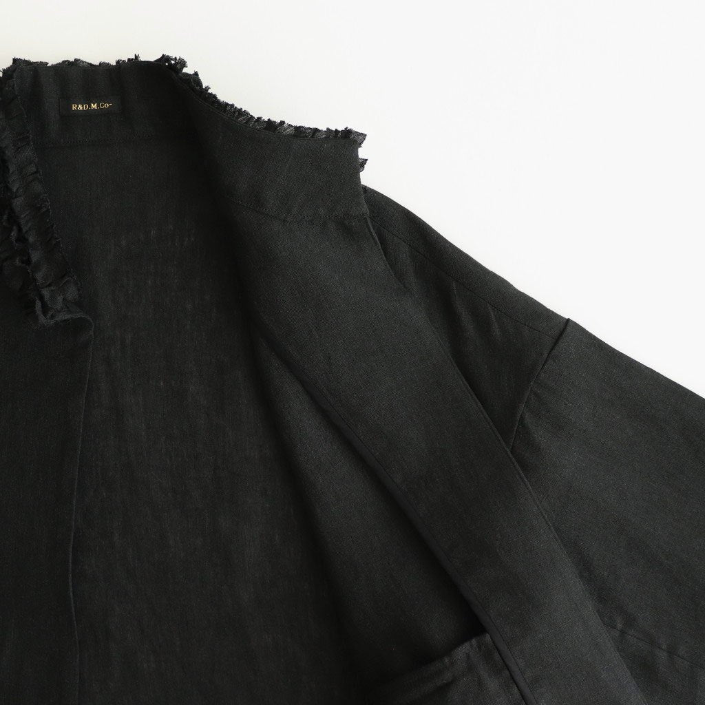 FRILL DECORATION JACKET #Black [no.7315]