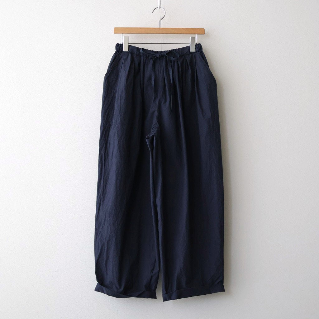 roll-up tuck pants #paper NV [KJ507SS51]