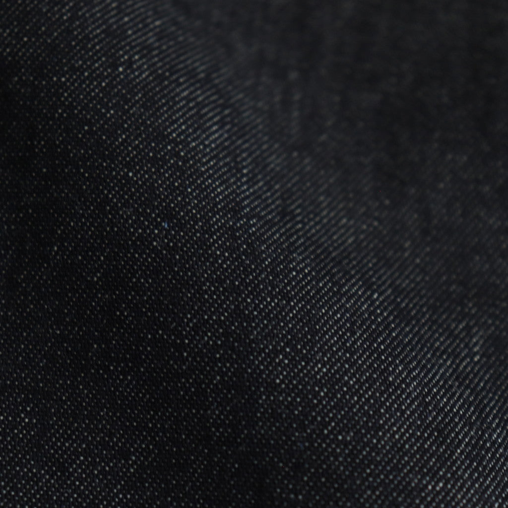 Straight line denim salopette #Indigo [1479-002]