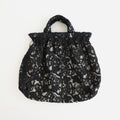 CROWN MOTIF LACE BAG #Black [no.7532]