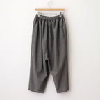 輝かしい影 Elastic waist wrap pants #Gray [TLF-225-pa004-em]