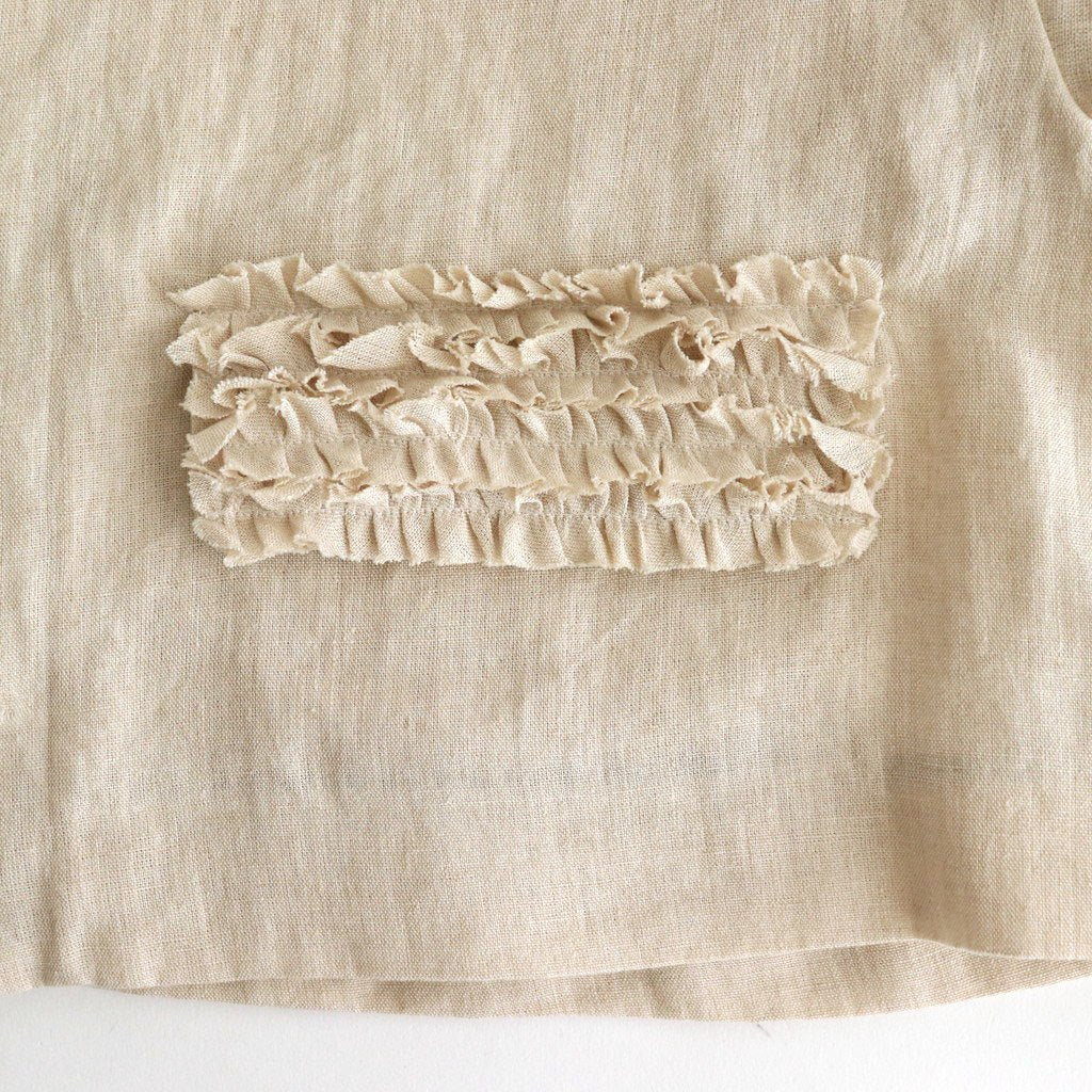 FRILL DECORATION JACKET #Antique White [no.7315]