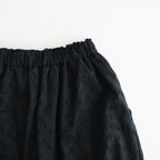 ⼼の花苑 Relaxed-fit trousers #black [TLF-226-PT007-ec]