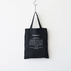 GOOD OLD DAYS CROSS STITCH BAG #Black × White [no.8006]