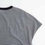 G.B. DROP T SHIRT W/ APPLE PATCH #Black Thin [no.8038]