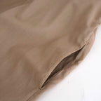 静寂の欠片 Back open garher dress #beige [TLF-126-op001-la]