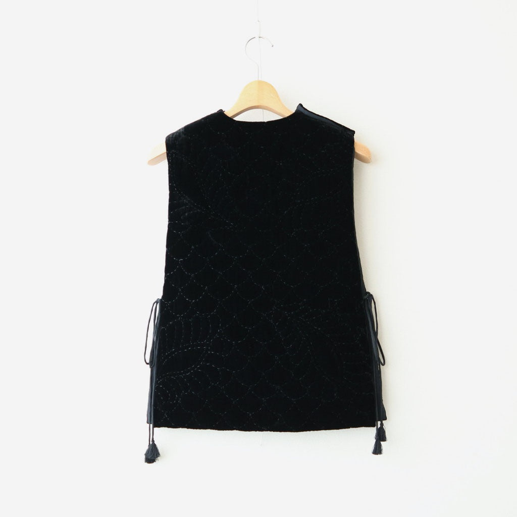 Permanent TOWAVASE pullover vest #black [32-0024A]