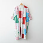 MOSAIC GRAFFITI PULLOVER DRESS #Multi [no.7964]