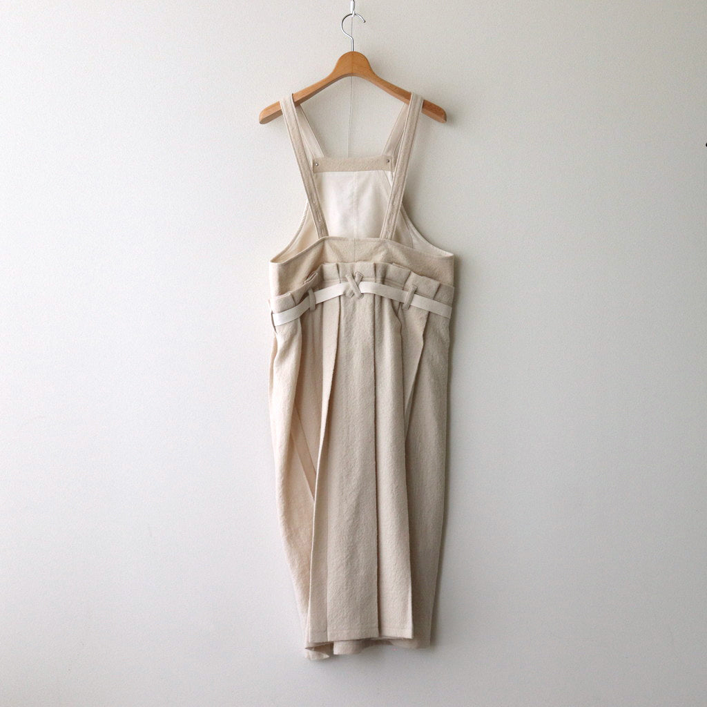 Sankayo apron dress #Off white [242401]