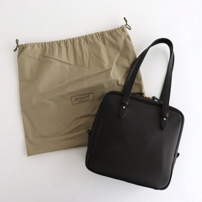 square hand bag #black
