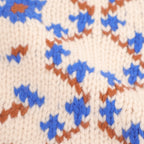 Panier de fleurs no sleeve cardigan #blue [mdm02-11]