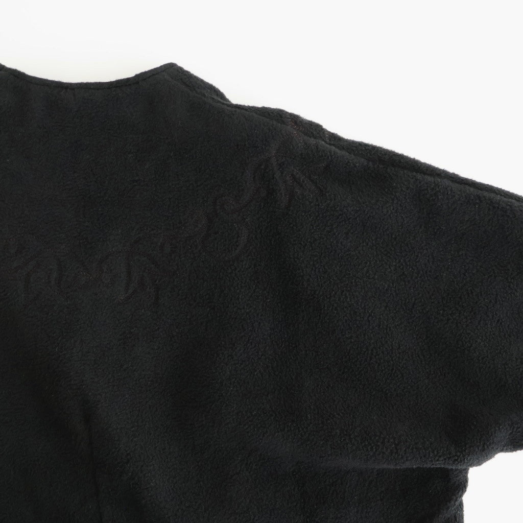 幻の花 Embroidery cocoon jacket #black [TLF-126-jk001-nc]