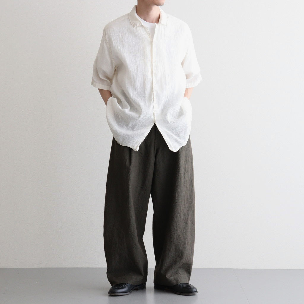HW wide trousers #Khaki [261507]