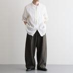 HW wide trousers #Khaki [261507]
