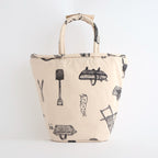 G.G.T MARCHE BAG (TALL) #Natural×Black [no.7643]