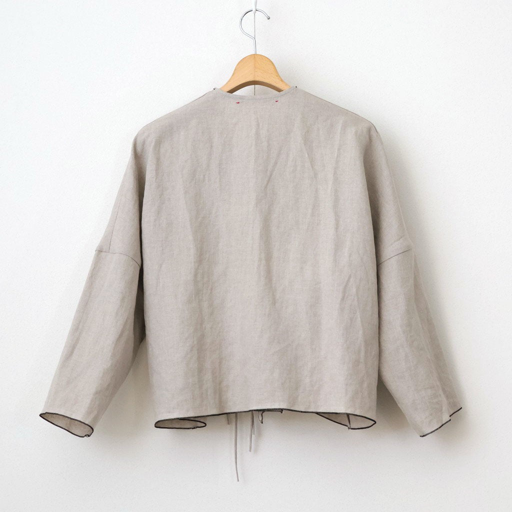 Bonvoyage Cachecoeur Blouse #beige [31-0017S]