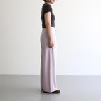 brushed silk cotton wide straight pants #lilac [WVFL-UW103]