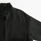 FRILL DECORATION JACKET #Black [no.7315]