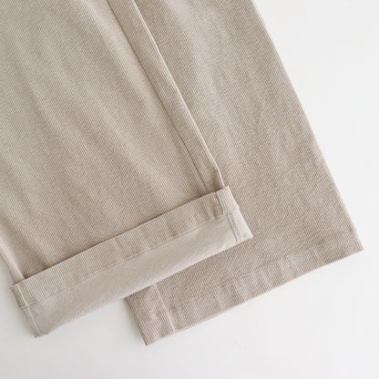 11WALE CORDUROY EASY WIDE PANTS #8200 BEIGE [GNMDS2052CP]
