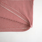 BORDER DROP SHOULDER SHIRT #Red × Off White [no.8362]