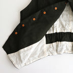 Seasonal Night Poet vest #Moss green [TLF-225-ve001-Ldb]