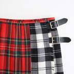【 O'NEIL OF DUBLIN × UNFIL 】worsted wool asymmetry kilt skirt #mulch A [WVFL-UW134]