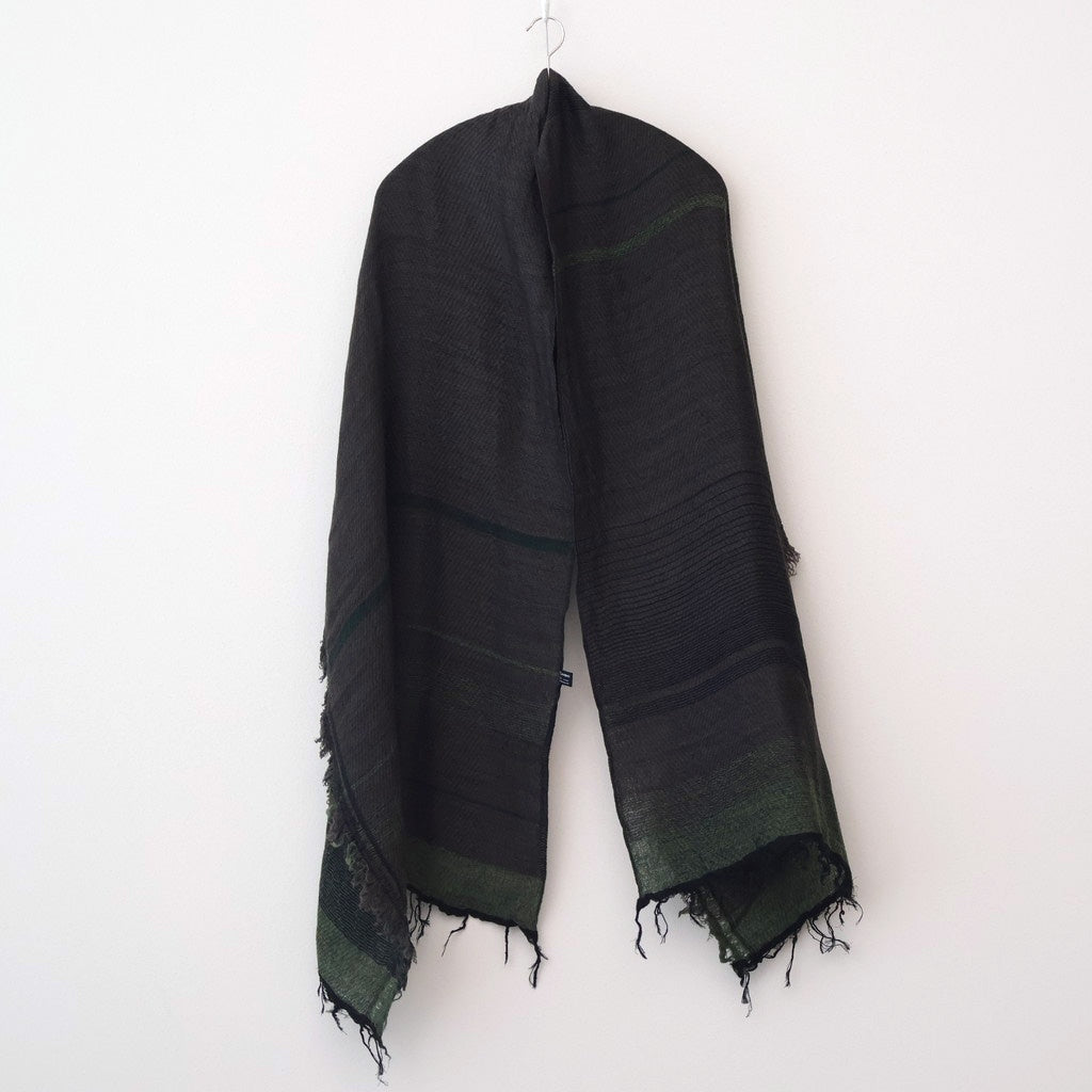 roots shawl MIDDLE #N [GY-BK-1632]