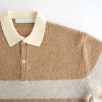 Blushed rugger knit #Beige [252803]
