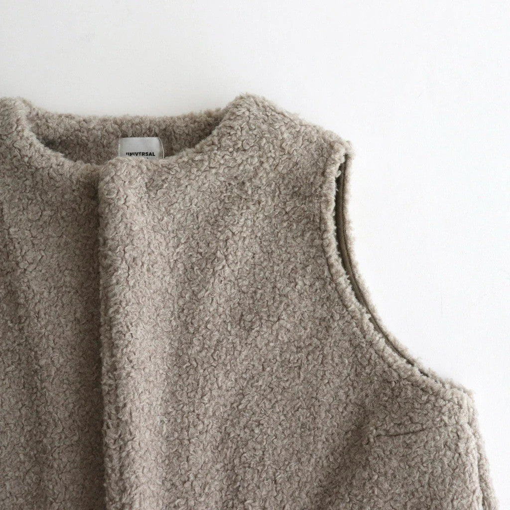 Secret Trophy ボアベスト グレージュ Secret Trophy ボアベスト