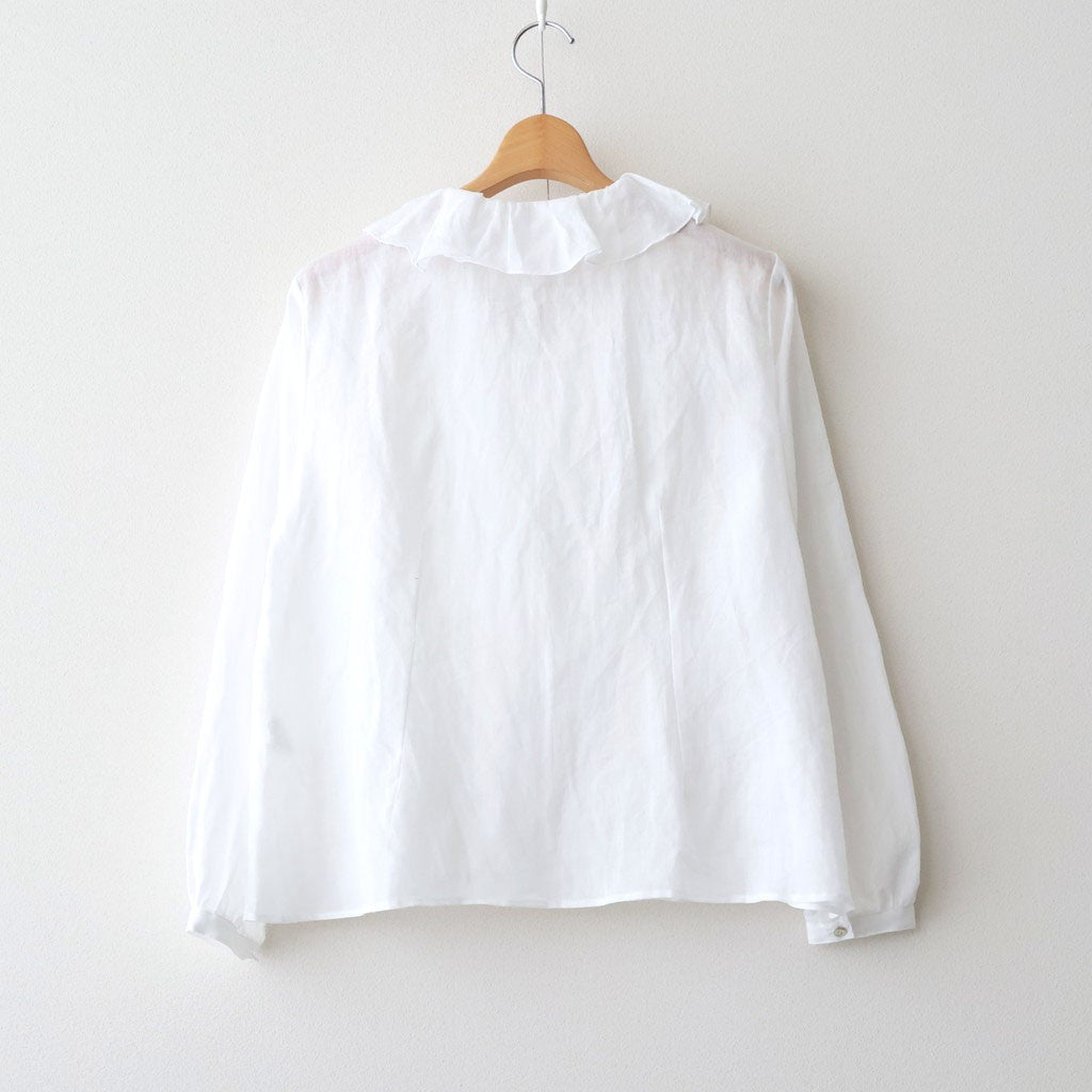 スネイルブラウス #Off white [26-403]