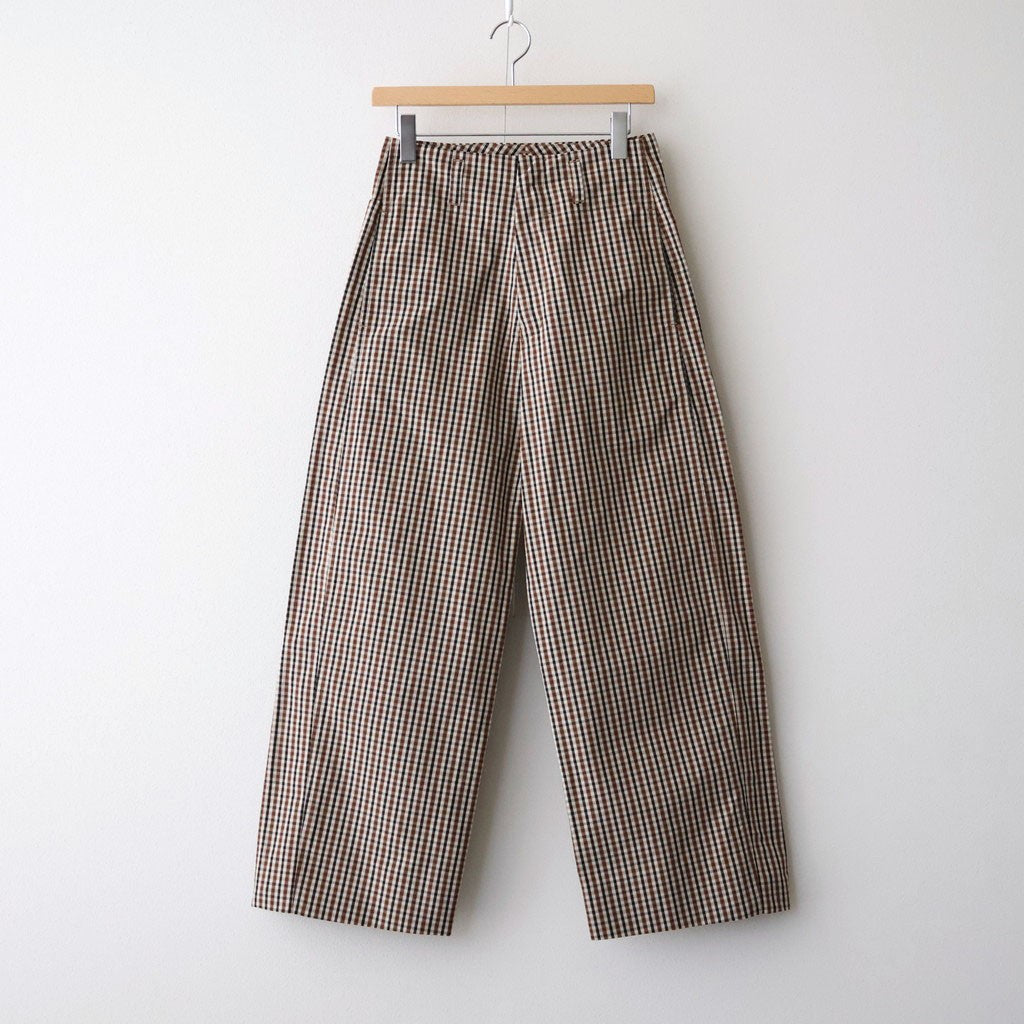 GUN CLUB CHECK CURVED PANTS #Gun Club [no.8371]