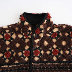 Station floor pattern blouson #Brown [262809]
