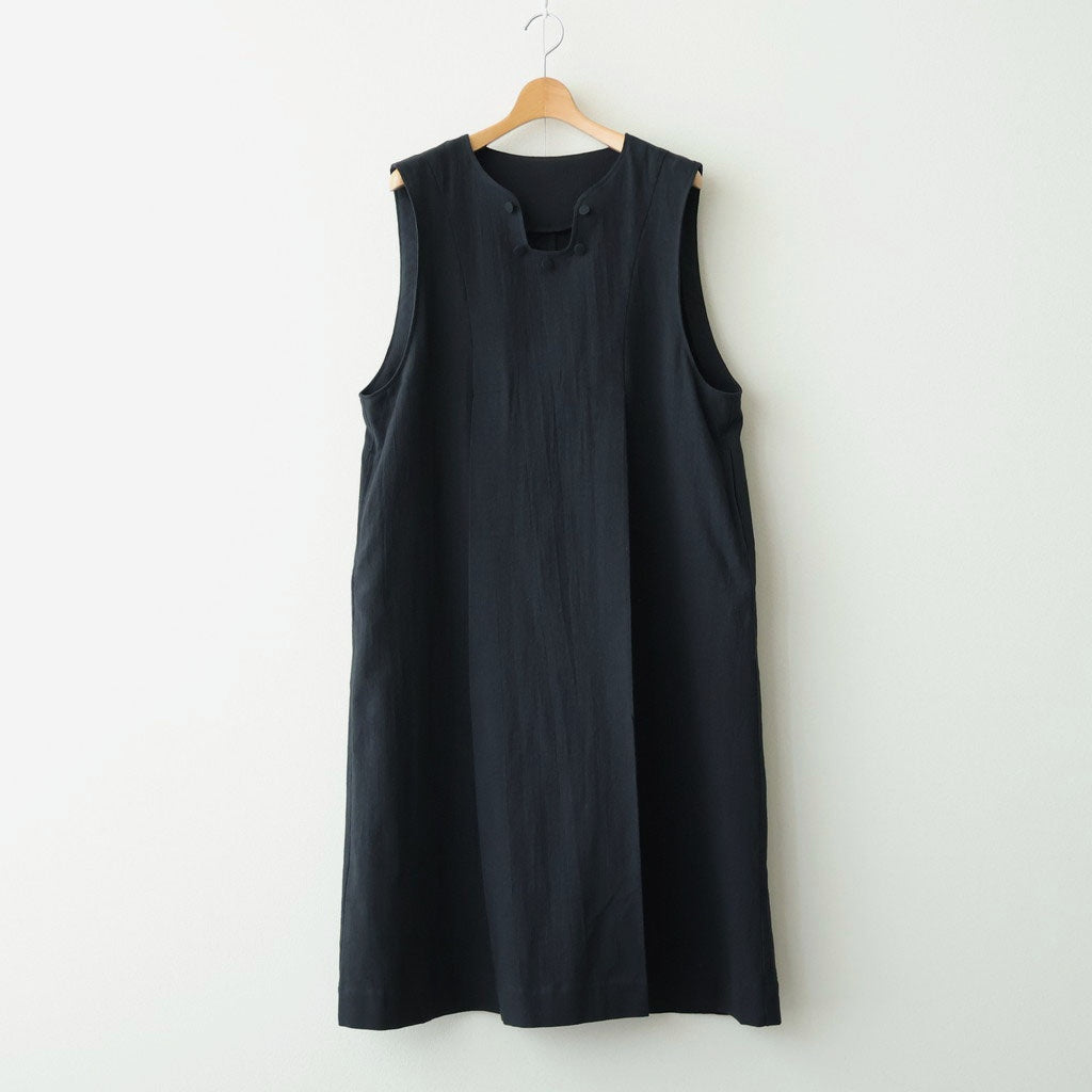 思惟と影 Layered panel dress #black [TLF-226-OP002-mc]