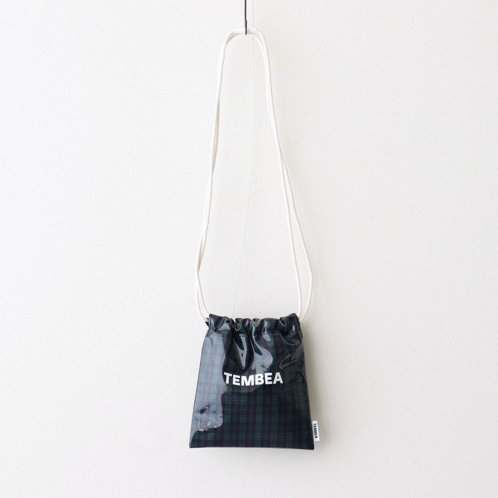 巾着POCHETTE #CHECK NAVY [TMB-2586H]
